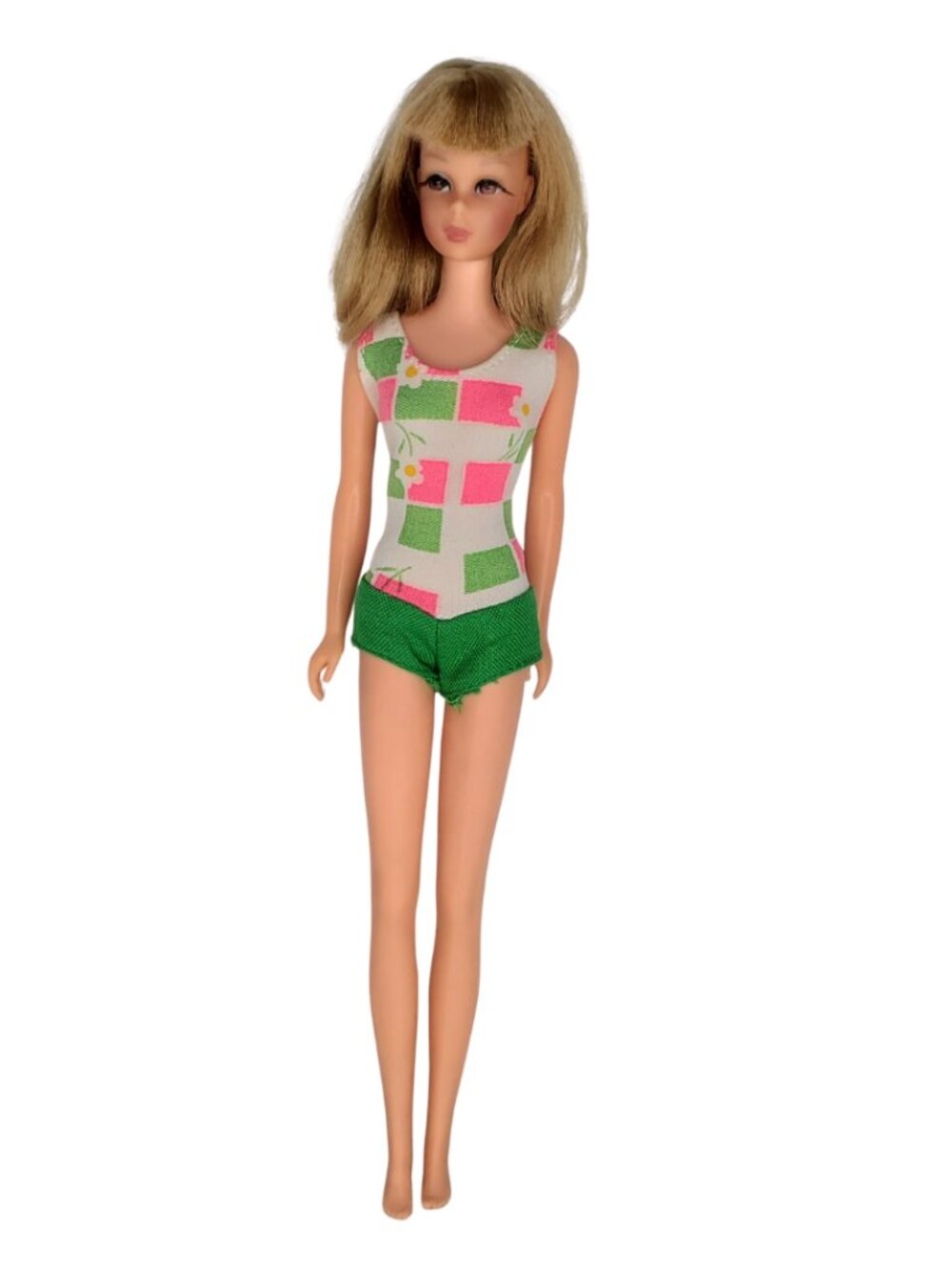 Vintage 1965/1966 Mattel Francie Doll (#1130) – Blonde Hair, Patent Body